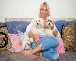 She has reared pet dogs.